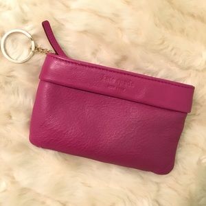 Pink leather Kate Spade Coin Purse/Wallet